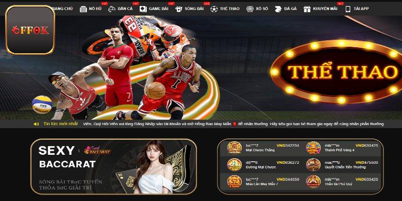 Giới thiệu về sảnh thể thao FFOK