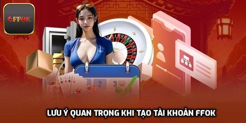 Lưu ý quan trọng khi tạo tài khoản FFOK