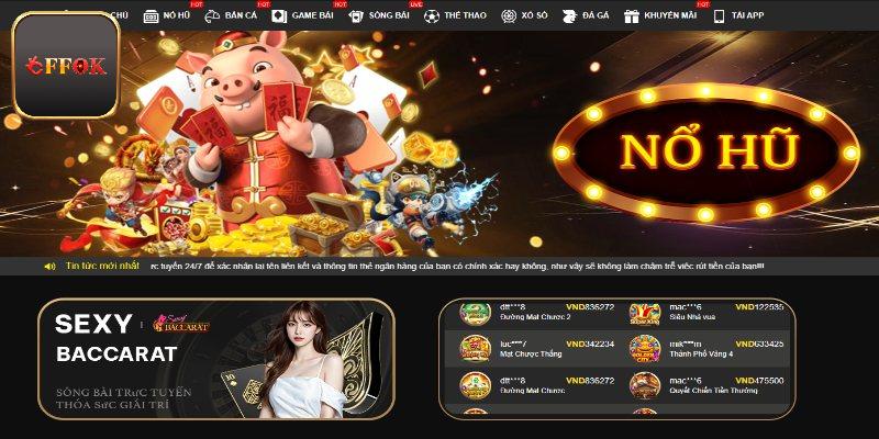 Tổng quan về game nổ hũ tại FFOK